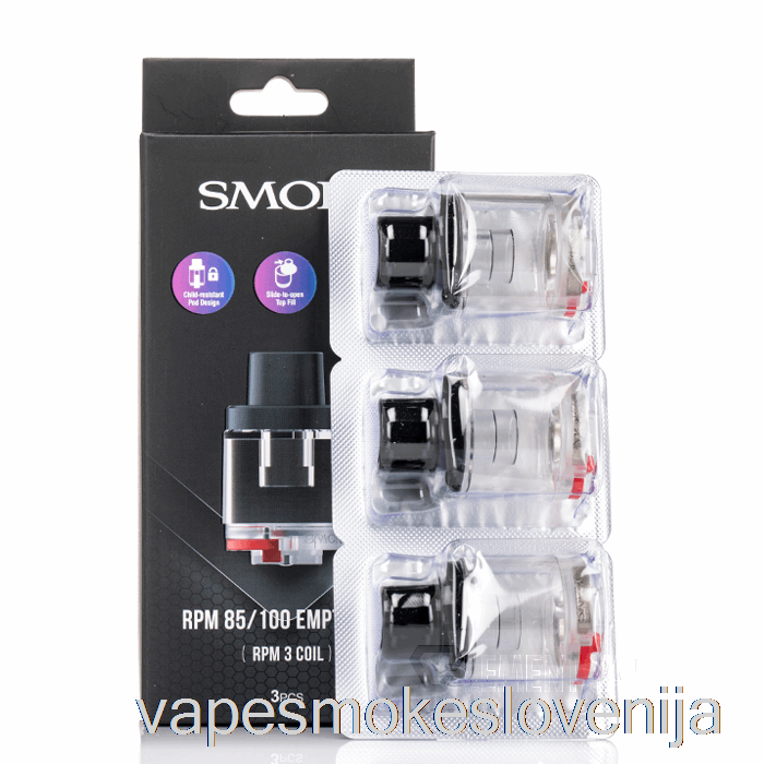 Vape Za Enkratno Uporabo Smok Rpm 85/100 Nadomestni Pods Rpm 3 Coil Pods